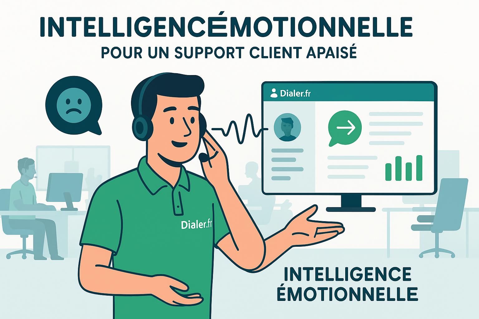 découvrez comment développer votre intelligence émotionnelle pour améliorer l'efficacité et la qualité du support client téléphonique, en optimisant l'écoute, la gestion des émotions et la communication.