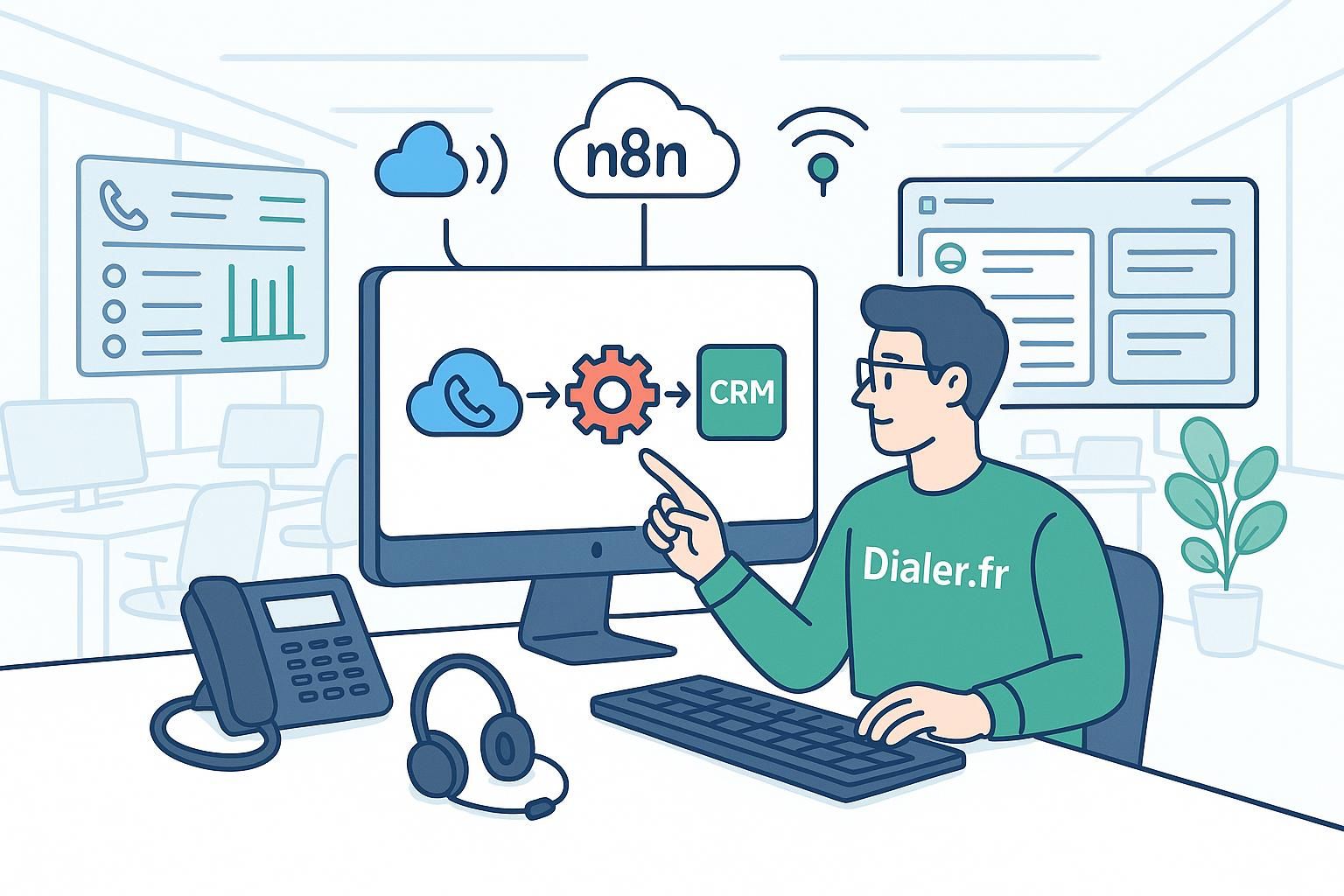 découvrez comment automatiser la téléphonie cloud avec n8n grâce à ce guide complet qui vous aidera à optimiser et simplifier vos communications professionnelles.