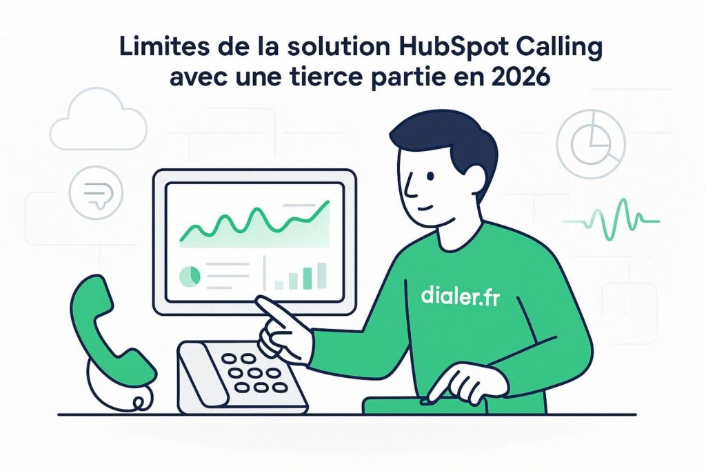 Limites de la solution hubspot calling avec une tierce partie en 2026