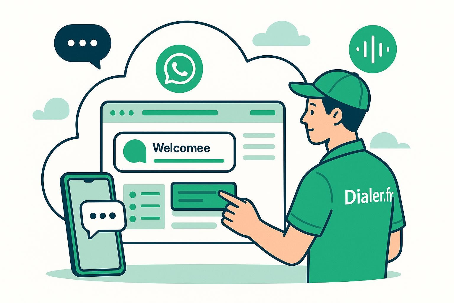 découvrez des modèles engageants pour vos messages de bienvenue sur whatsapp business et améliorez la première impression auprès de vos clients.