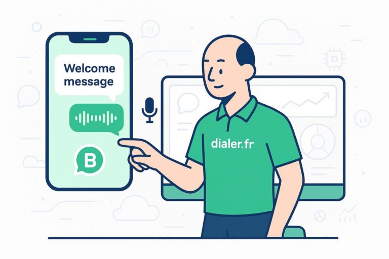 Modèles engageants pour message de bienvenue whatsapp business à adopter