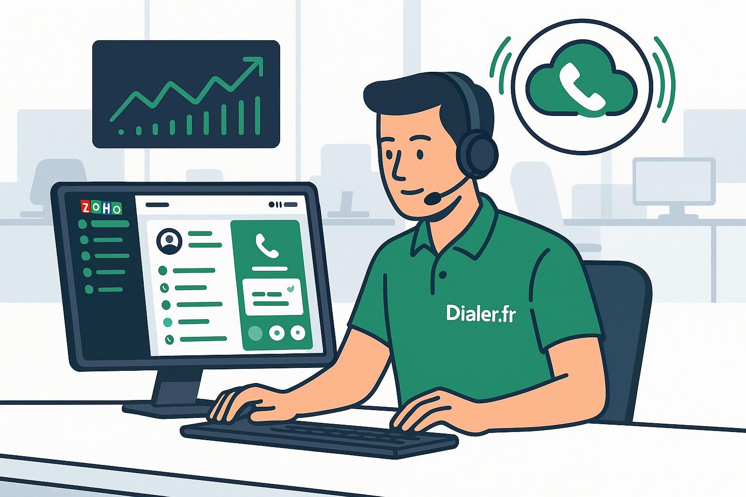 découvrez comment optimiser la téléphonie cloud avec zoho crm pour renforcer la relation client, améliorer la communication et accroître la satisfaction client.