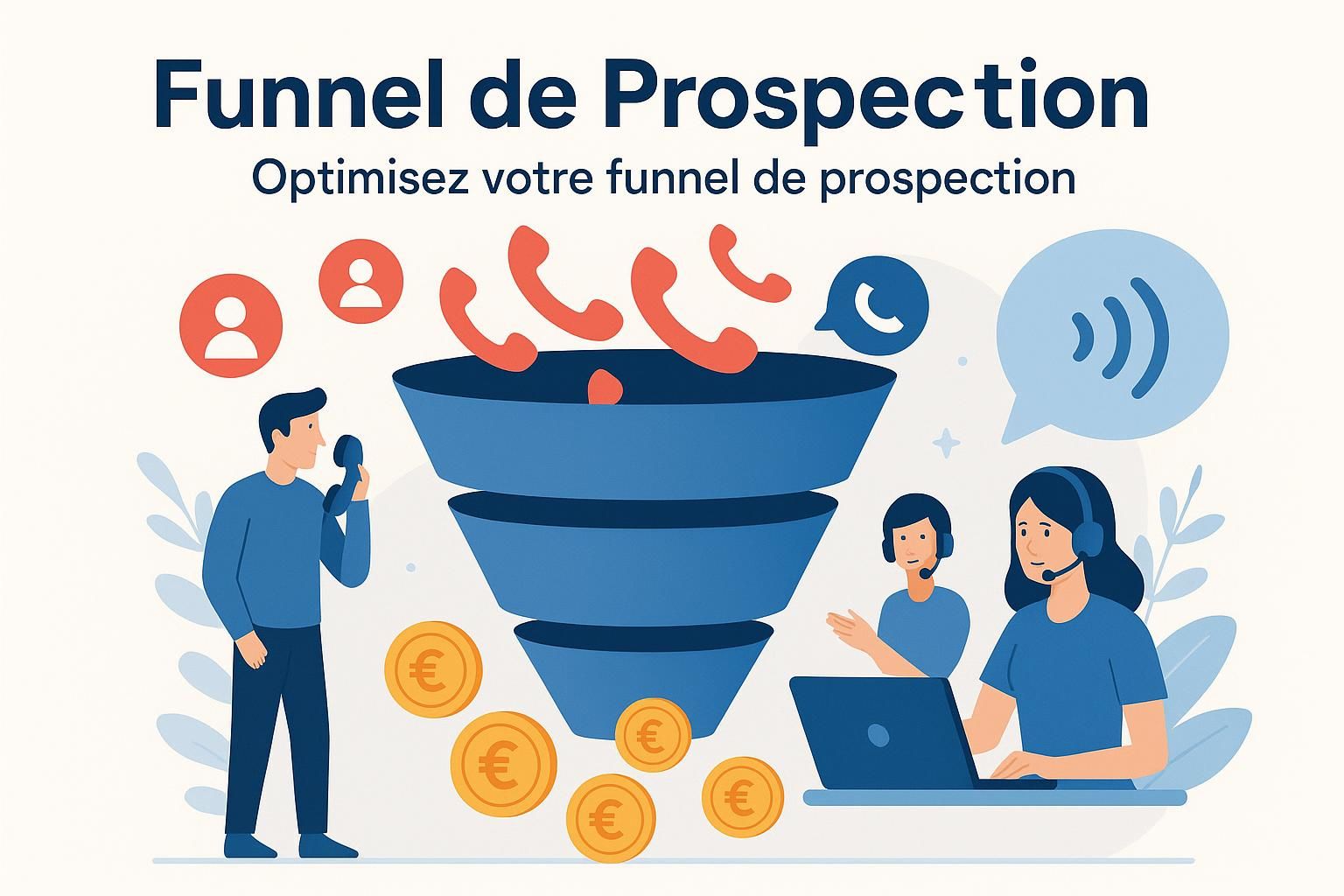 découvrez comment optimiser efficacement votre funnel de prospection téléphonique pour maximiser le taux de conversion à chaque étape et booster vos résultats commerciaux.