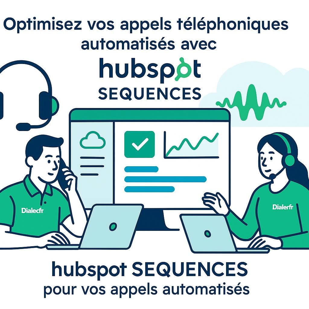 améliorez l'efficacité de vos appels téléphoniques automatisés grâce aux séquences hubspot, pour une gestion optimisée et des résultats accrus.