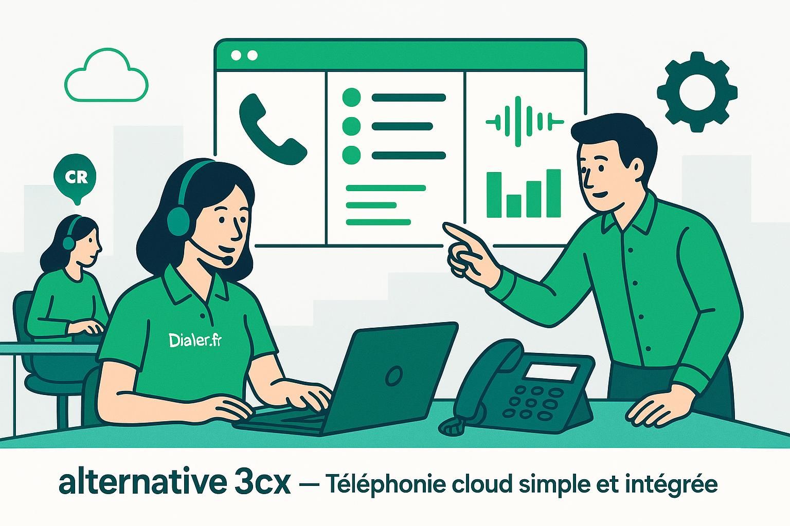 découvrez les meilleures alternatives à 3cx cloud pour votre entreprise et choisissez la solution téléphonique qui correspond le mieux à vos besoins professionnels.