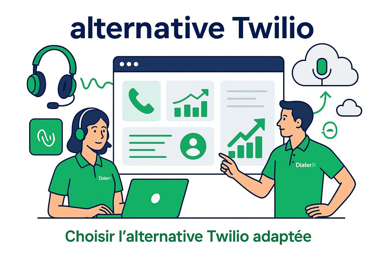 découvrez les meilleures alternatives à twilio pour la téléphonie en 2026 et trouvez la solution adaptée à vos besoins de communication.