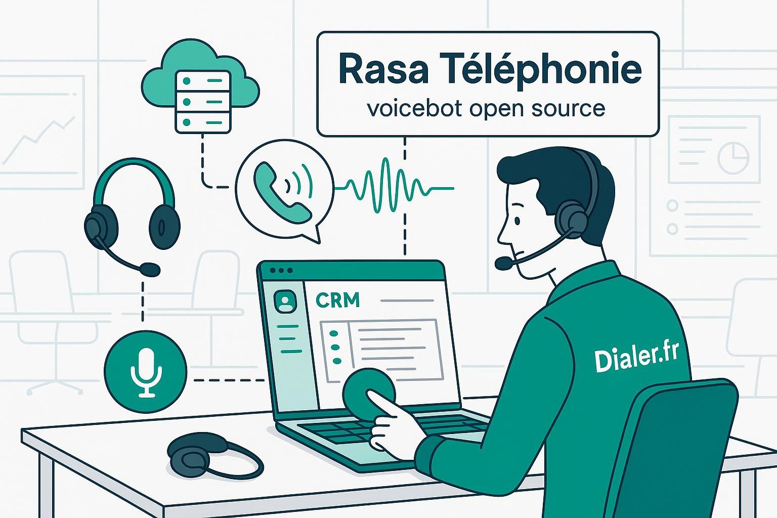 découvrez comment créer facilement un voicebot open source connecté à la téléphonie avec rasa. automatisation intelligente et interaction vocale simplifiée pour votre entreprise.