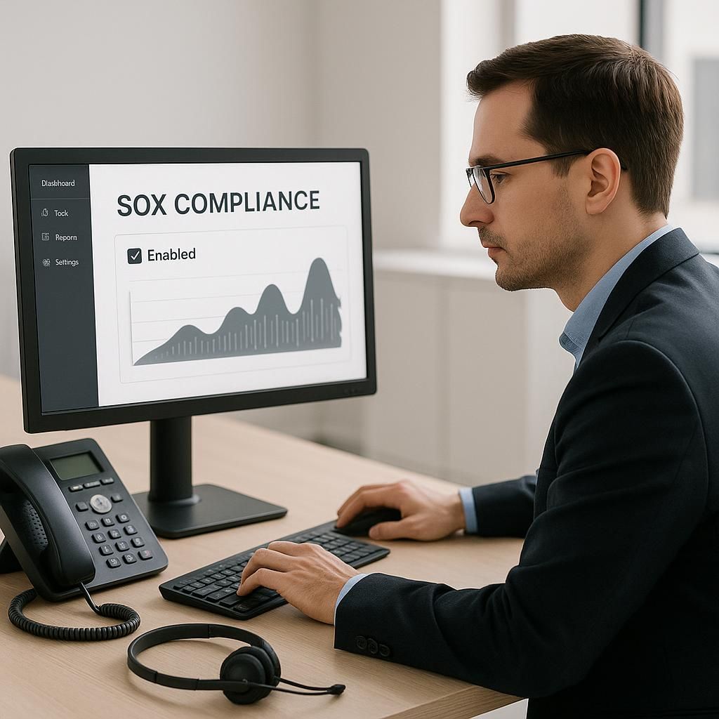 découvrez comment gérer efficacement l'enregistrement des appels en entreprise cotée pour assurer la conformité sox et sécuriser vos procédures internes.