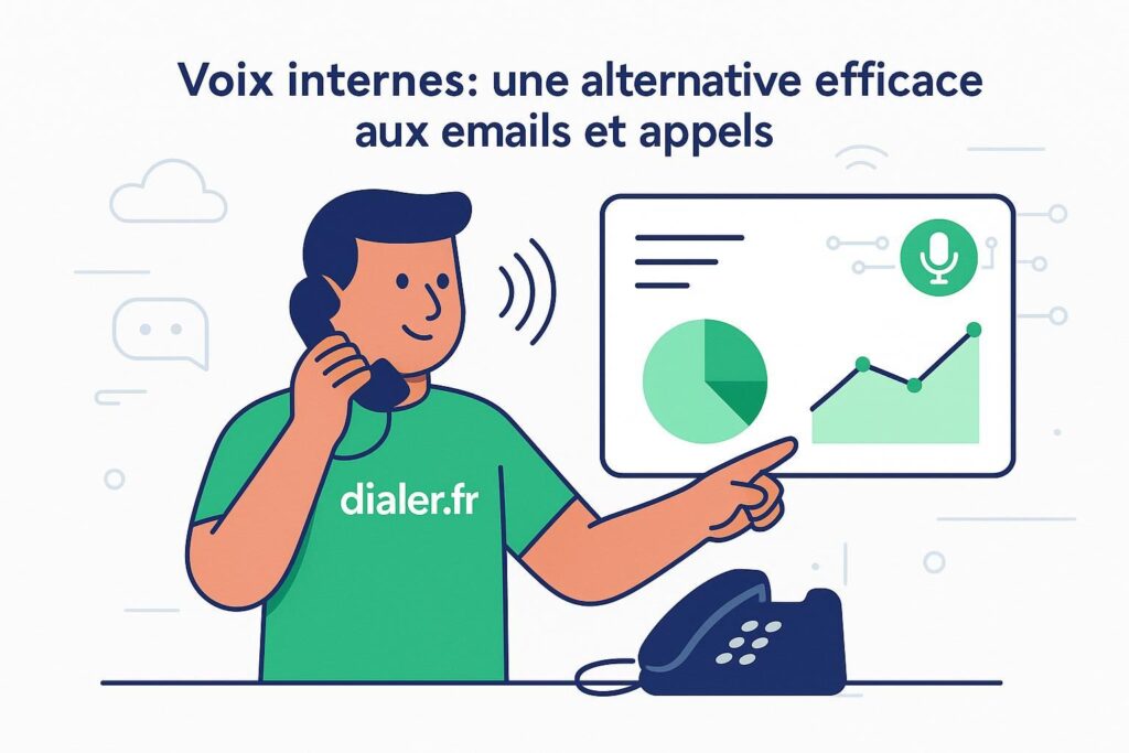 Voix internes : une alternative efficace aux emails et appels