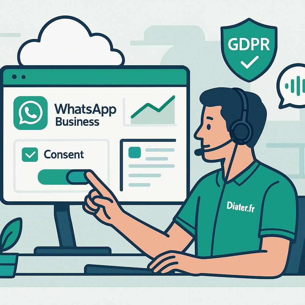 découvrez comment utiliser whatsapp business tout en garantissant une conformité stricte au rgpd et en assurant un consentement éclairé de vos utilisateurs.