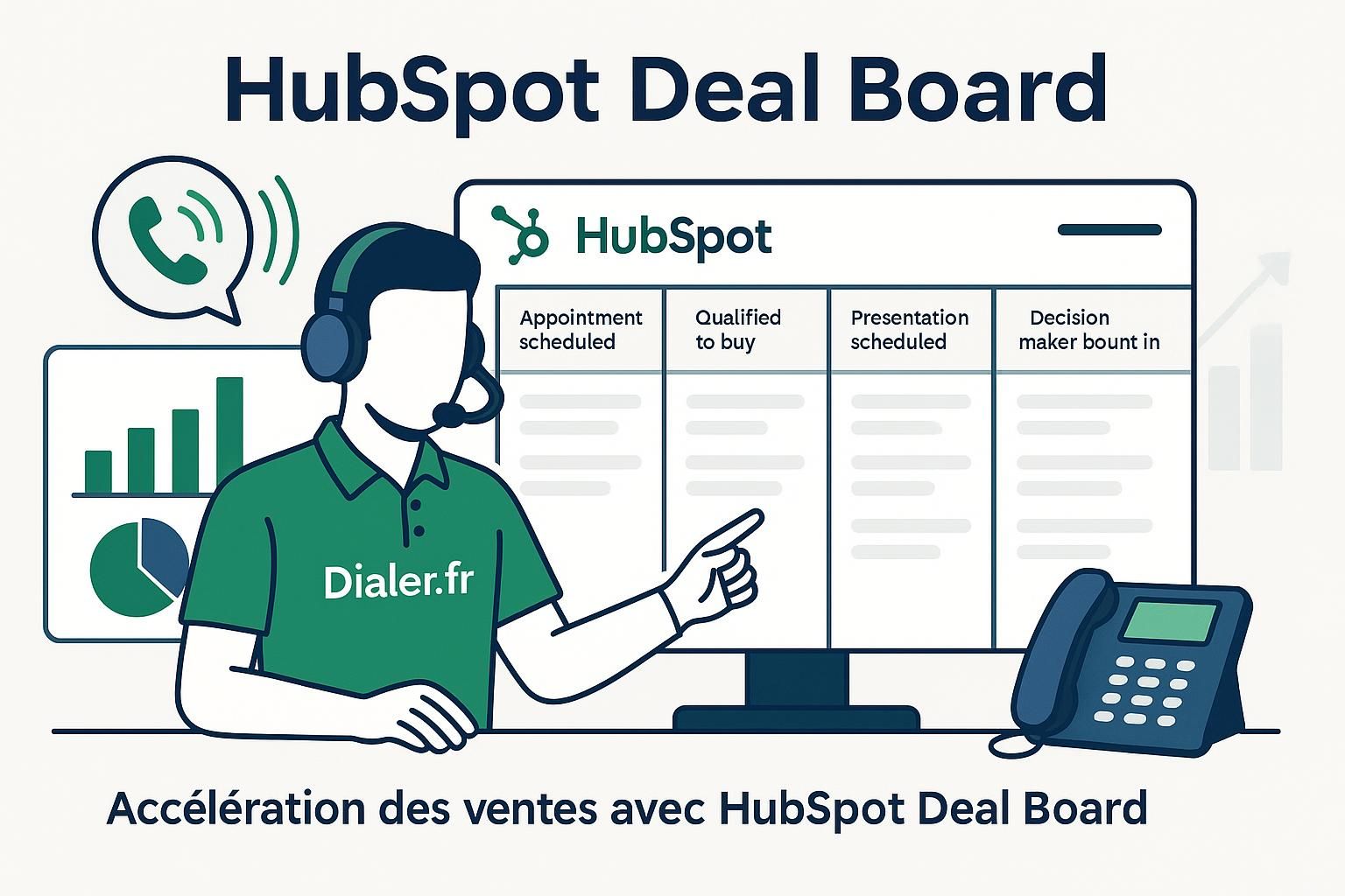 découvrez comment accélérer la conclusion de vos ventes grâce au tableau des transactions hubspot et des appels efficaces pour maximiser votre performance commerciale.
