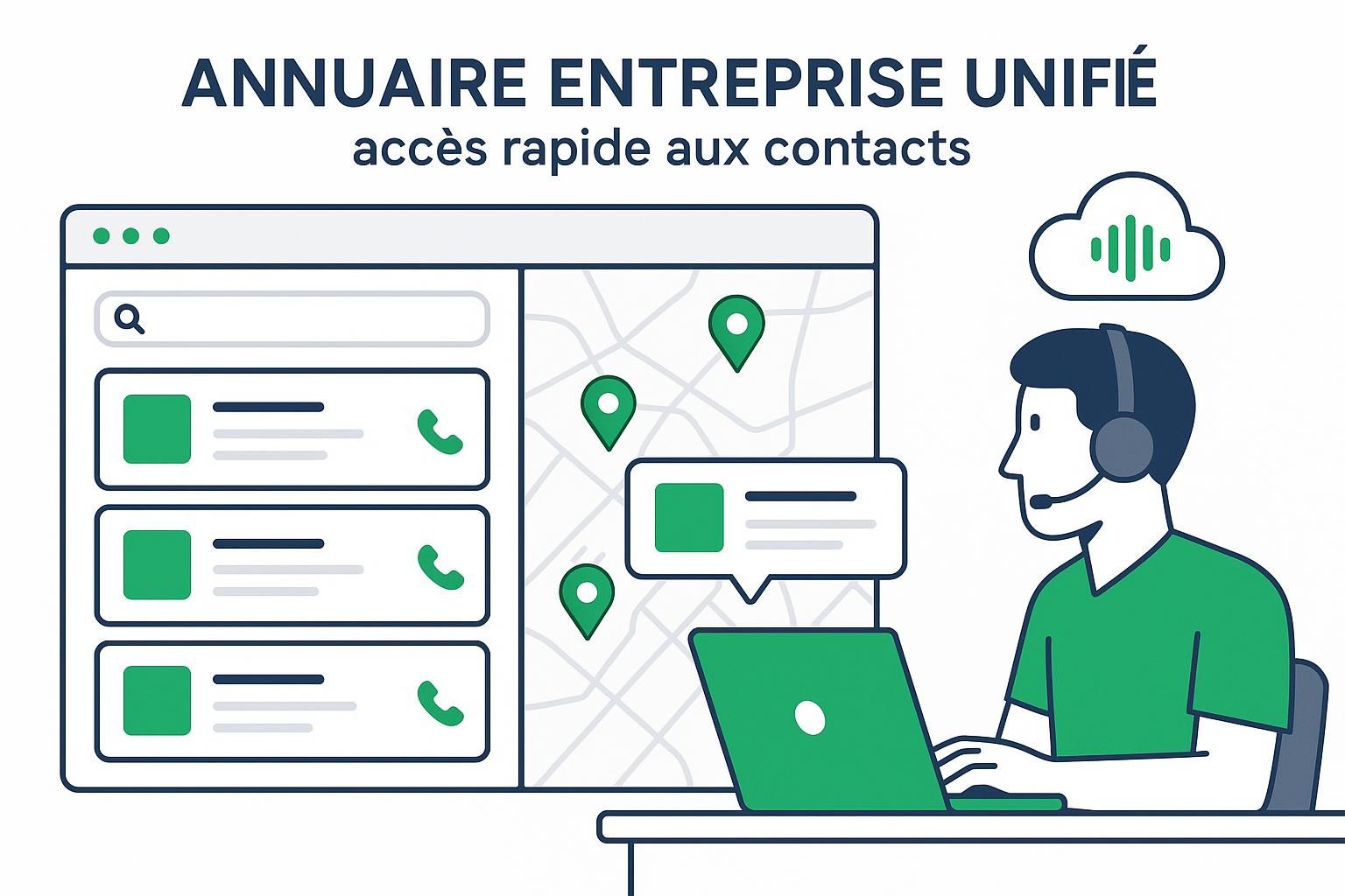 découvrez notre annuaire entreprise unifié pour retrouver n'importe quel contact en un clic, rapidement et facilement. simplifiez votre recherche dès maintenant !