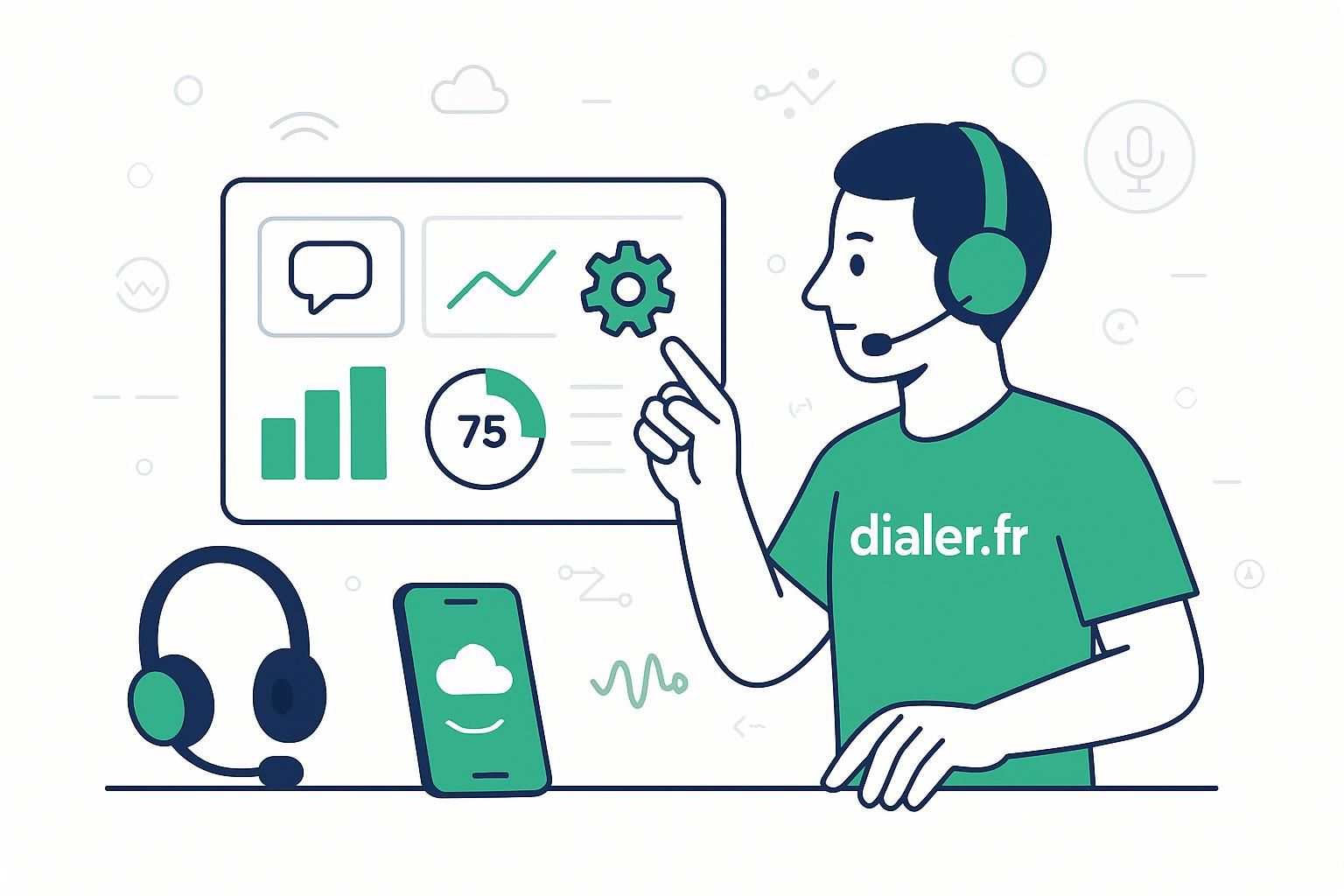 Benchmark du support téléphonique dans l’industrie en 2026 : quelles tendances et performances