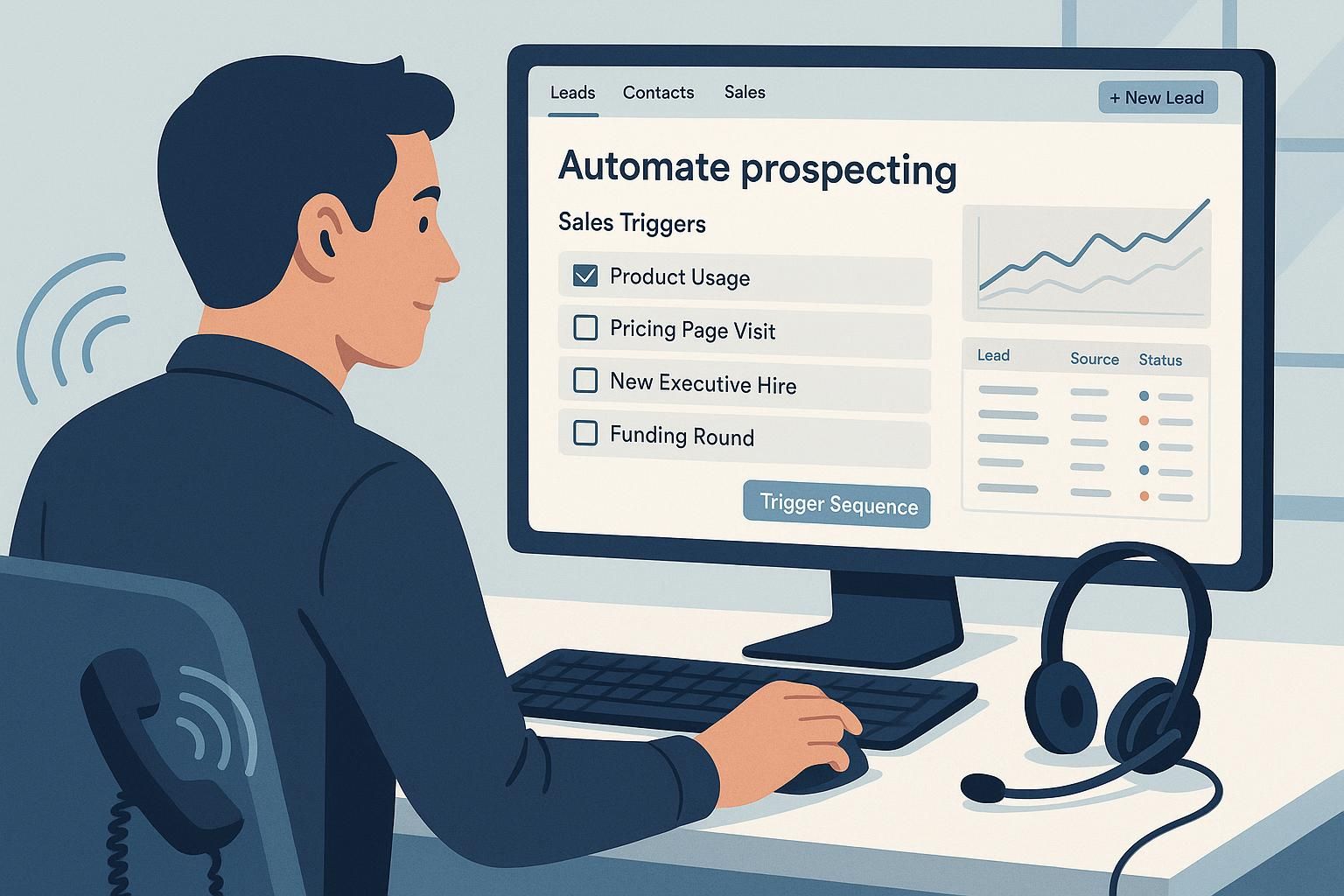 découvrez comment automatiser votre prospection commerciale en utilisant les sales triggers pour identifier efficacement les signaux d'achat et améliorer vos conversions.