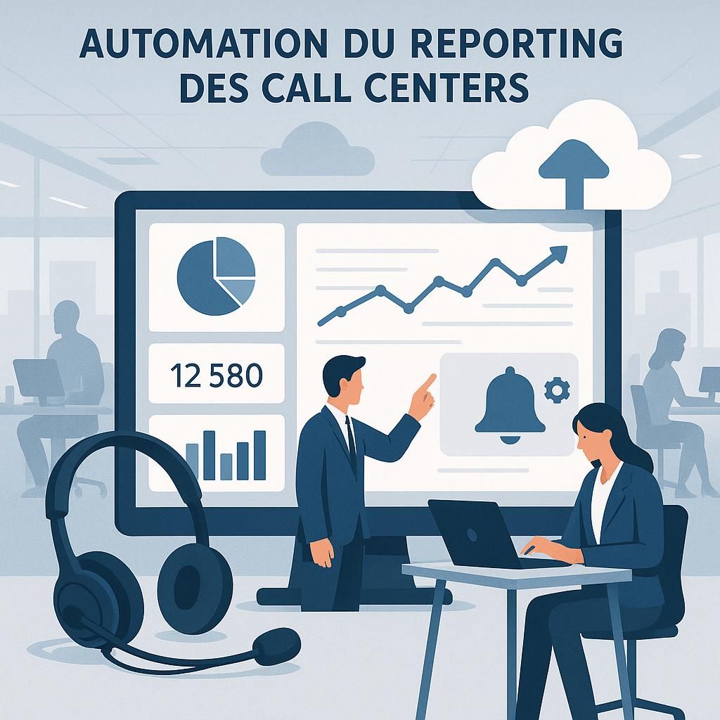 découvrez comment automatiser le reporting des call centers pour améliorer la productivité, réduire les erreurs et gagner en efficacité opérationnelle.