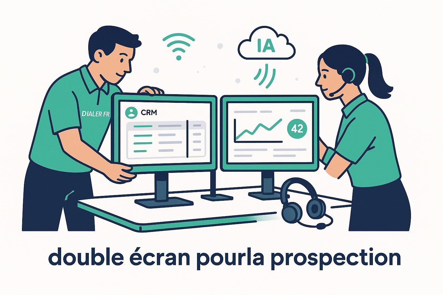 découvrez comment configurer un double écran pour améliorer votre efficacité en prospection grâce à nos conseils pratiques et astuces simples.