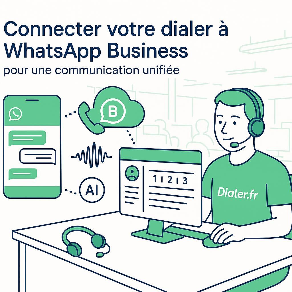 découvrez notre guide complet pour connecter un dialer à whatsapp business et optimiser la gestion de vos appels et messages professionnels facilement et efficacement.