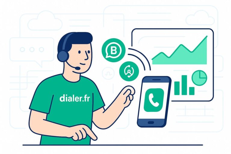 Comment connecter un dialer à WhatsApp Business : guide complet d&rsquo;intégration