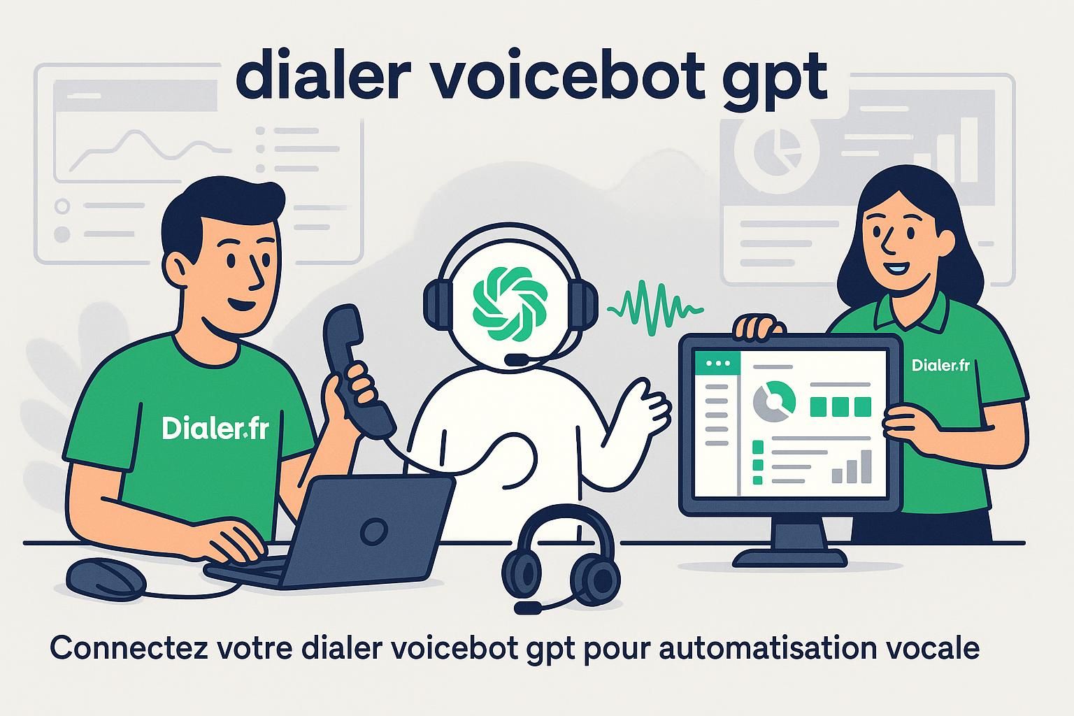 découvrez comment connecter un dialer voicebot gpt grâce à notre guide complet pour intégrer l'intelligence artificielle et optimiser vos communications téléphoniques.