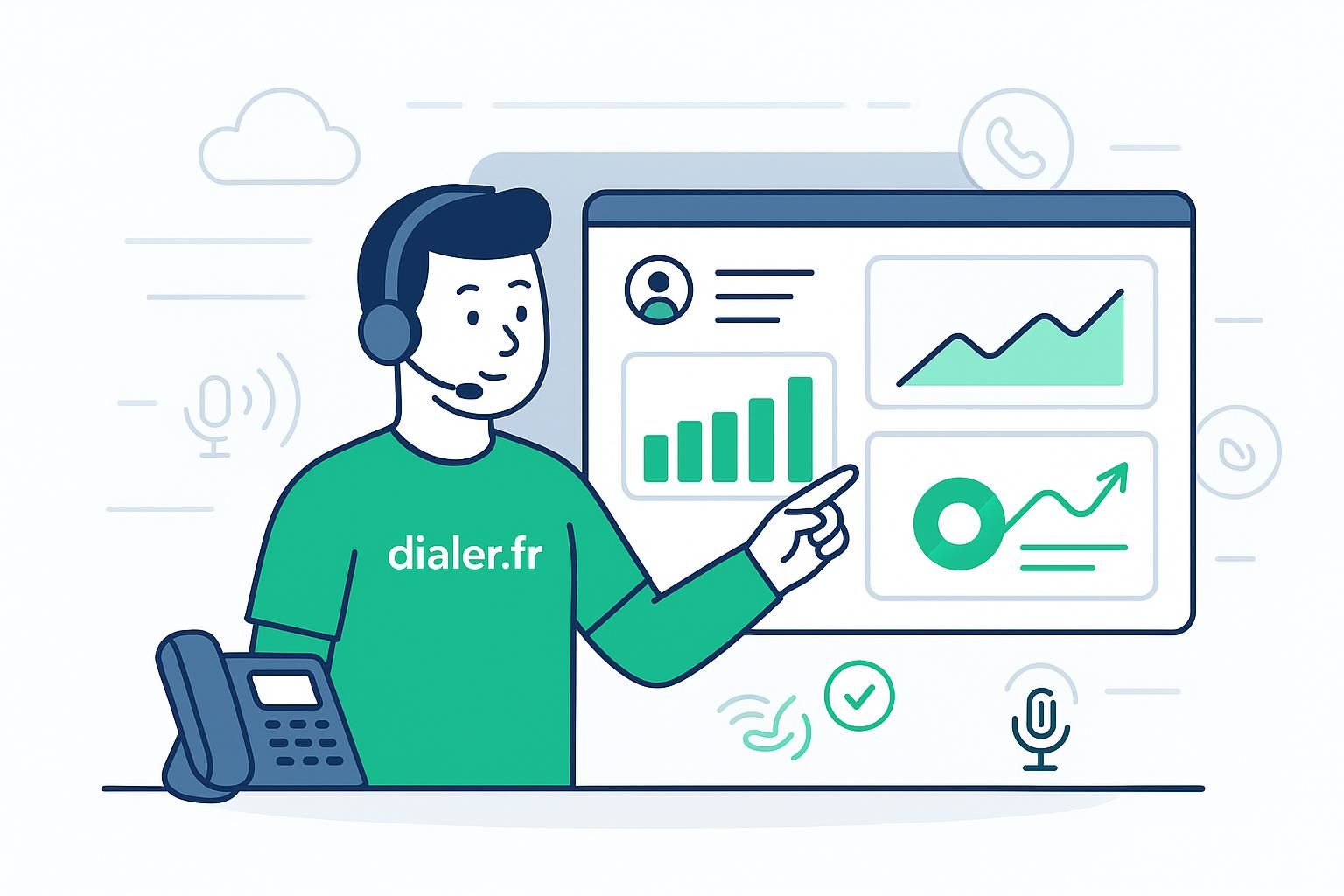 Comment créer des rapports téléphoniques utiles pour un reporting d&rsquo;appels efficace