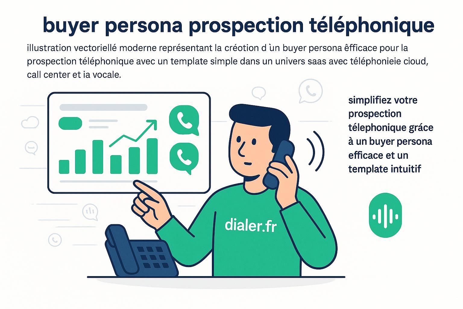 Comment créer un buyer persona efficace pour la prospection téléphonique avec un template simple