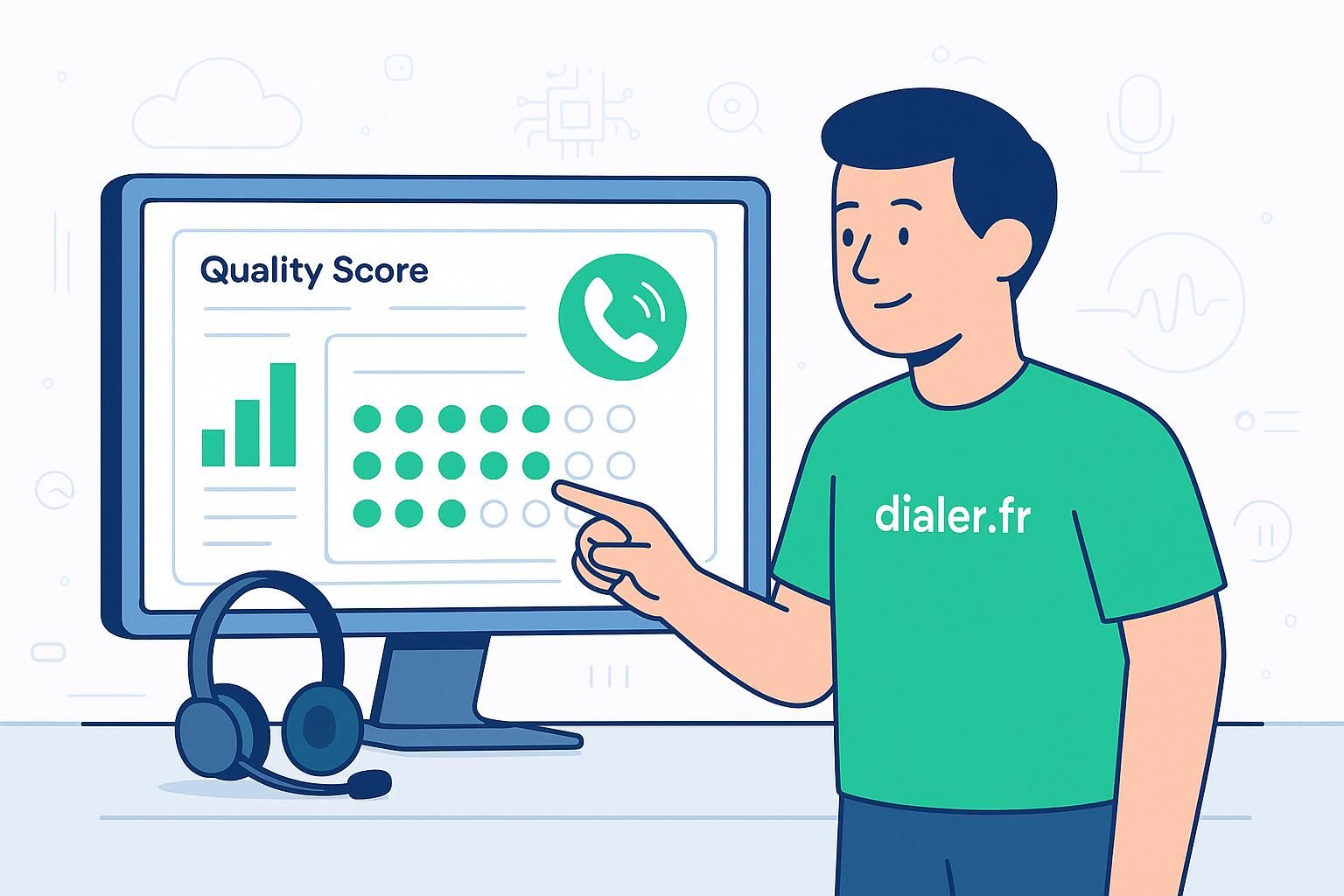 Comment évaluer le quality score des appels support avec une grille d&rsquo;évaluation efficace