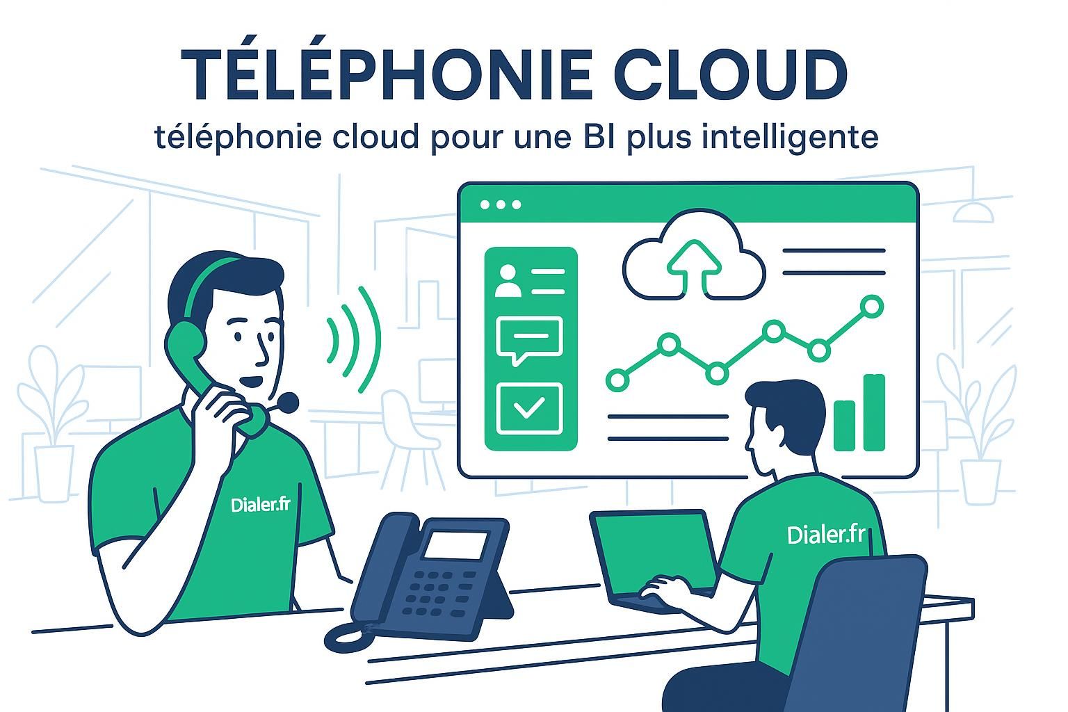 découvrez comment la téléphonie cloud transforme la business intelligence en entreprise en optimisant la communication, l'analyse des données et la prise de décision stratégique.