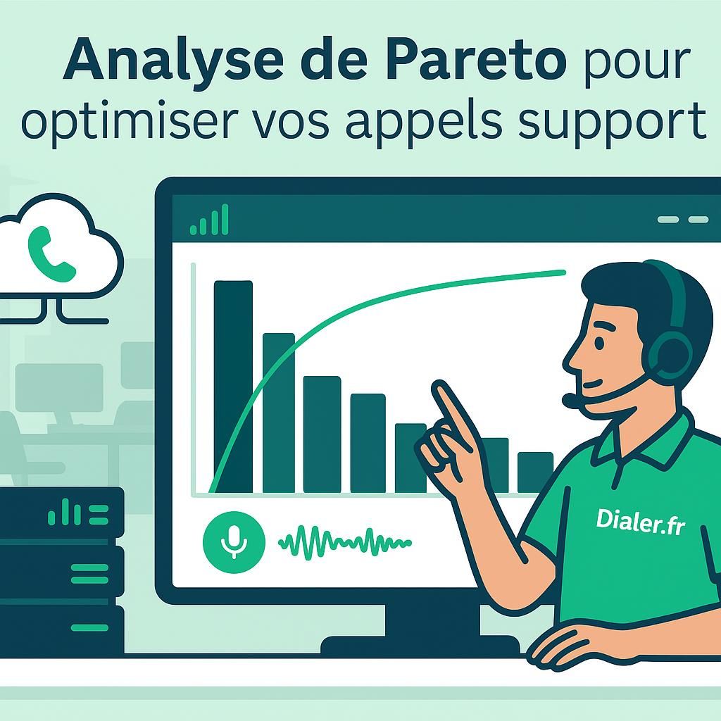 découvrez comment l'analyse de pareto peut identifier et résoudre 20 problèmes clés à l'origine de 80 % des appels au support, optimisant ainsi l'efficacité de votre service client.