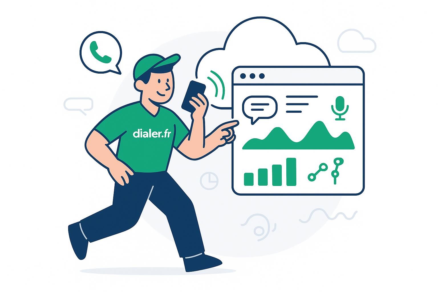 Comment les téléphones mobiles transforment la communication des deskless workers sans bureau fixe