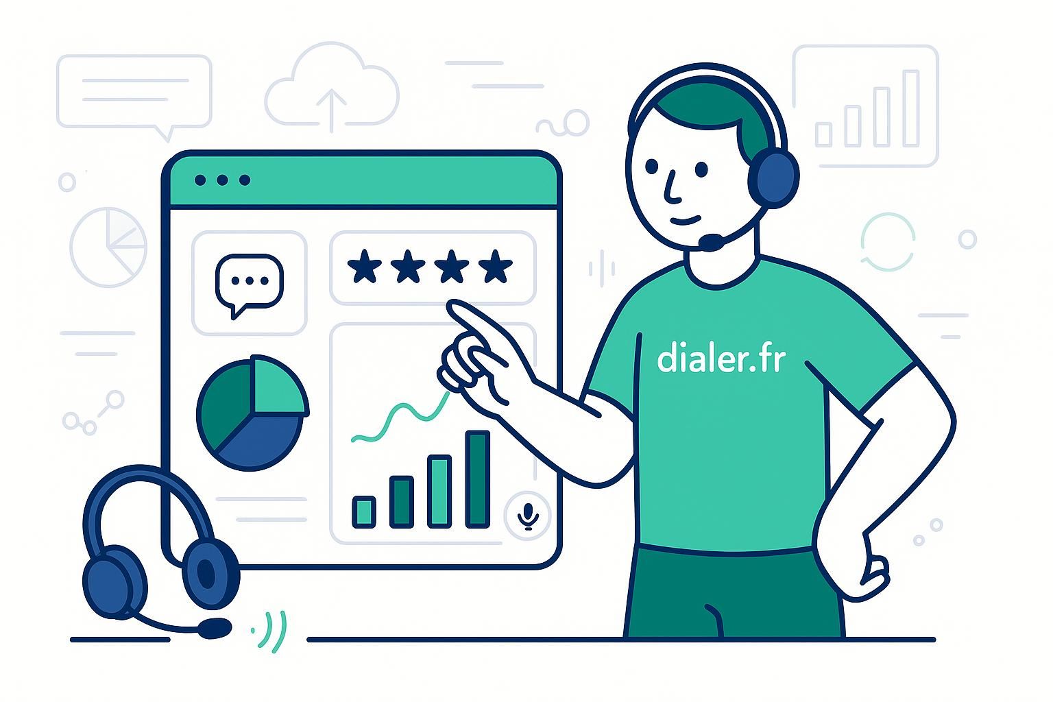 Comment mesurer la satisfaction des employés grâce à la digital employee experience en téléphonie