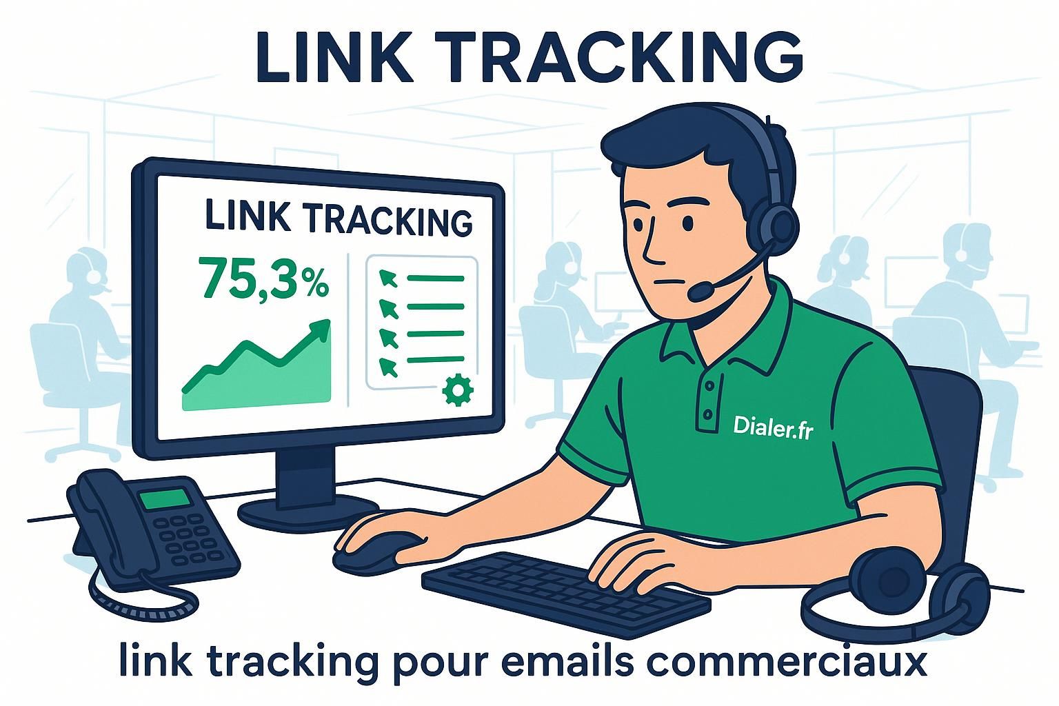 découvrez comment mesurer efficacement les clics sur vos emails commerciaux grâce au link tracking et optimisez vos campagnes marketing.