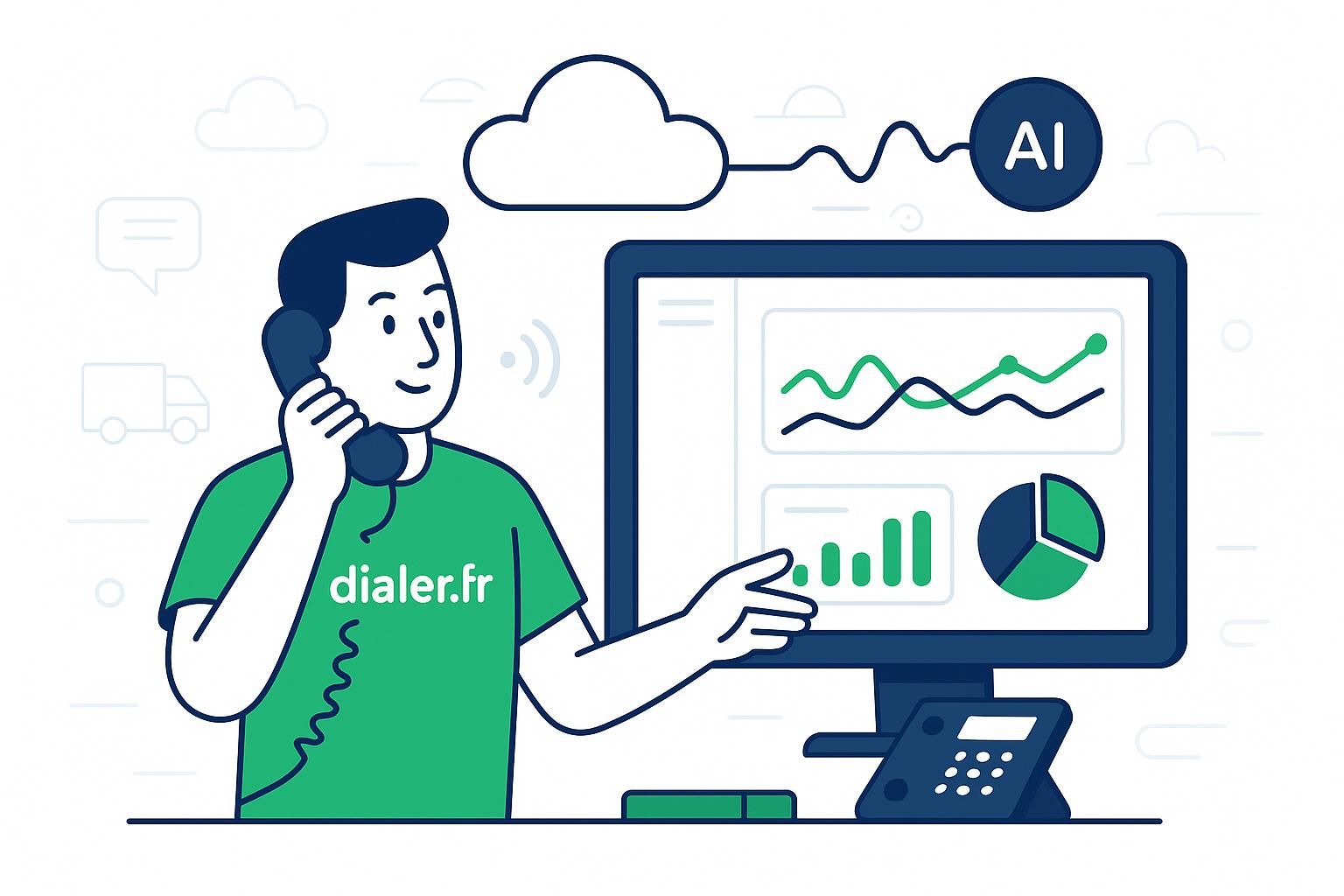 Comment optimiser la téléphonie pour améliorer les appels et la gestion des chauffeurs livreurs