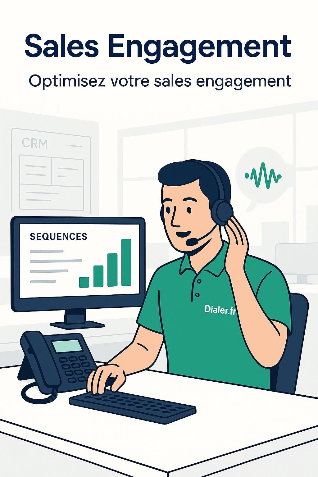 découvrez comment optimiser votre sales engagement en combinant efficacement séquences d'e-mails et appels téléphoniques pour maximiser vos résultats commerciaux.