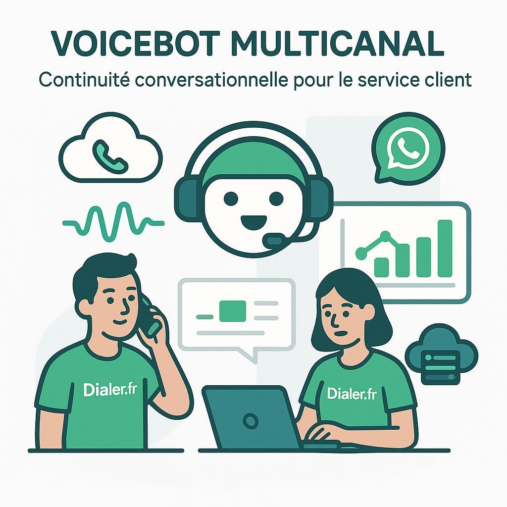 découvrez comment un voicebot multicanal combine voix, whatsapp et chat pour améliorer l'efficacité et la satisfaction du service client.