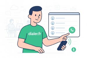 Comment utiliser le click to call dans l&rsquo;annuaire interne pour contacter un collègue rapidement
