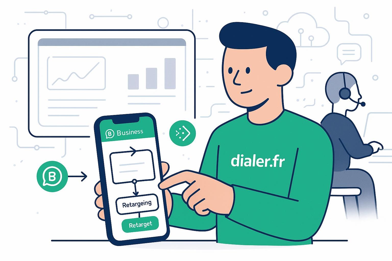 Comment utiliser le retargeting whatsapp business pour recibler vos prospects efficacement