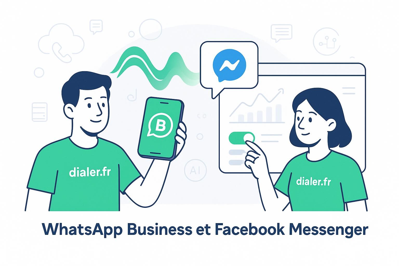 Comparaison entre whatsapp business et facebook messenger : quel canal de messagerie choisir pour votre entreprise ?