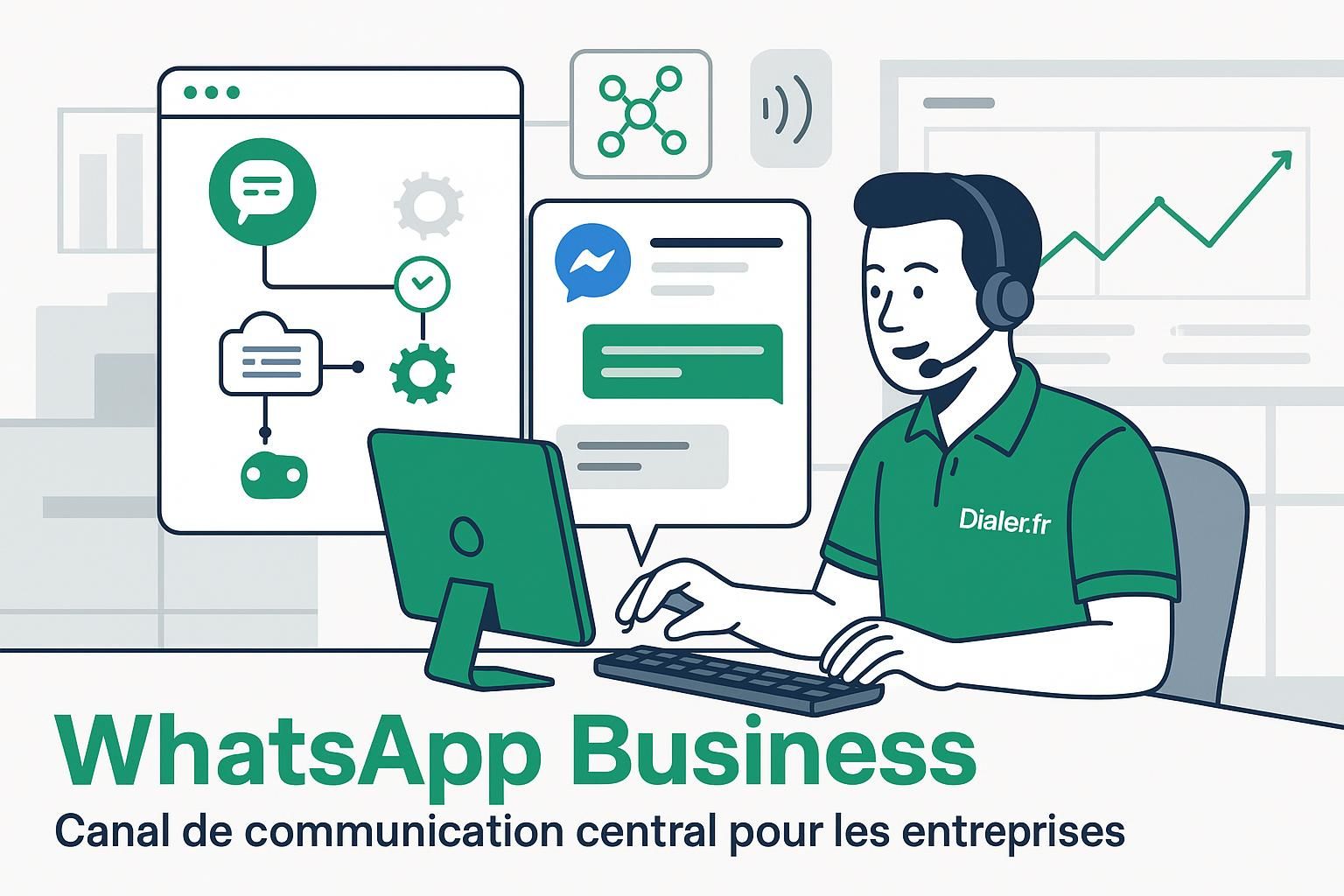 découvrez les avantages et inconvénients de whatsapp business et facebook messenger pour choisir le canal de messagerie idéal qui optimisera la communication et la relation client de votre entreprise.
