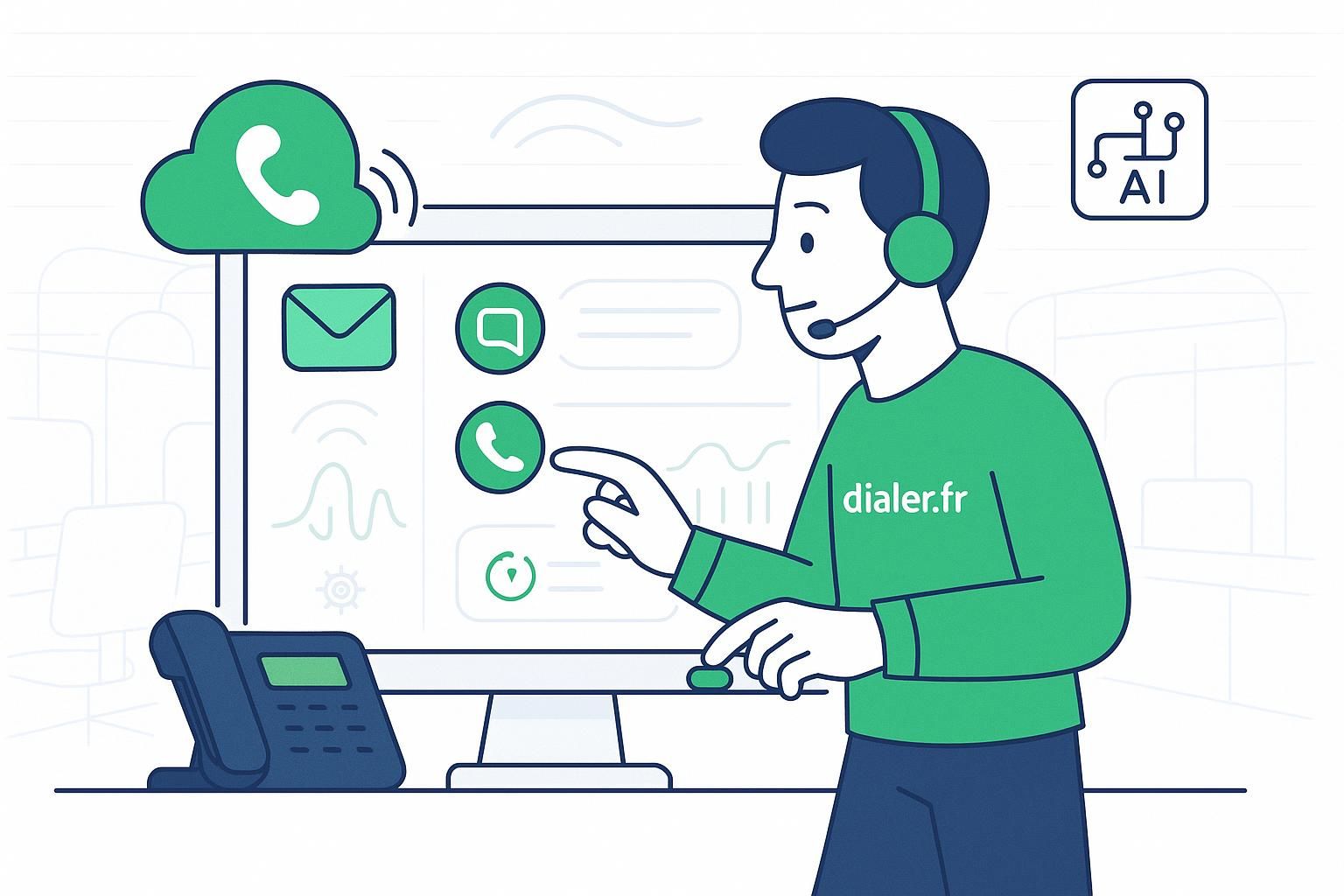 Comprendre l&rsquo;importance de la téléphonie cloud et de l’email dans l&rsquo;historique client