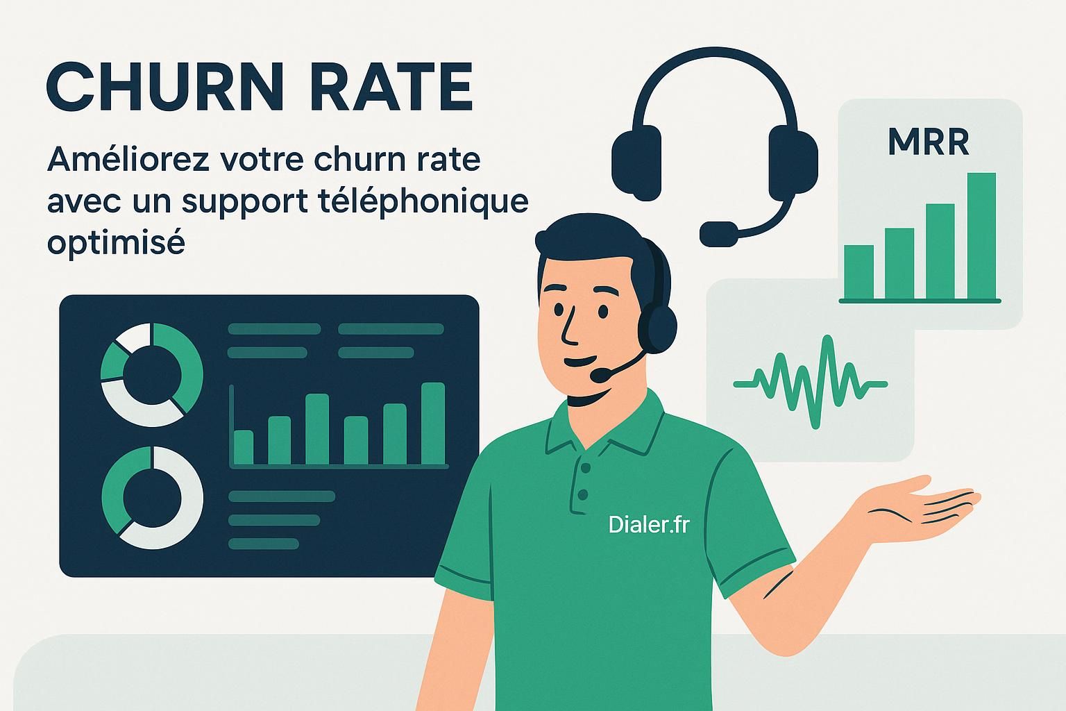 découvrez comment la qualité du support téléphonique influence le taux de churn et comprenez les enjeux clés pour améliorer la fidélisation client.
