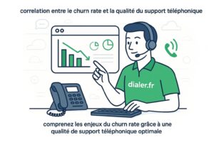 Correlation entre le churn rate et la qualité du support téléphonique : comprendre les enjeux