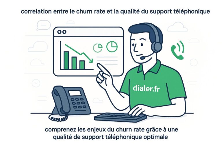 Correlation entre le churn rate et la qualité du support téléphonique : comprendre les enjeux