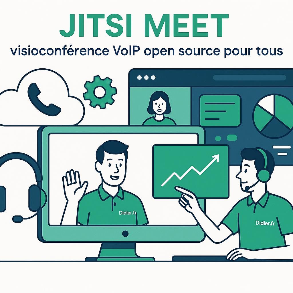 découvrez jitsi, la solution de visioconférence voip open source gratuite et facile à utiliser, idéale pour les particuliers et les entreprises.
