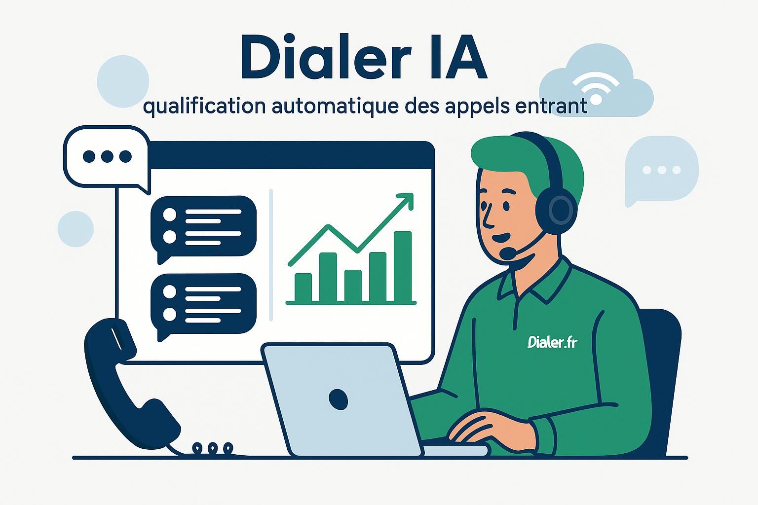 découvrez comment un dialer avec ia peut qualifier automatiquement vos appels entrants, optimisant ainsi votre efficacité et améliorant la gestion de vos contacts.