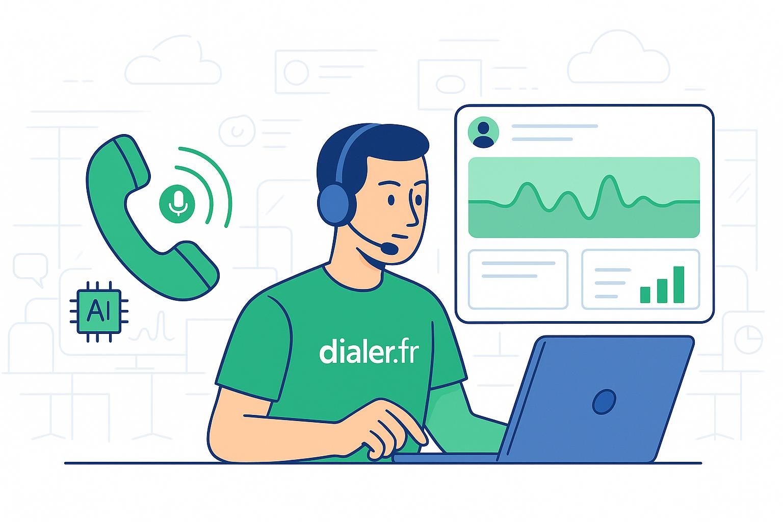 Dialer avec ia : qualifier automatiquement les appels entrants pour gagner en efficacité