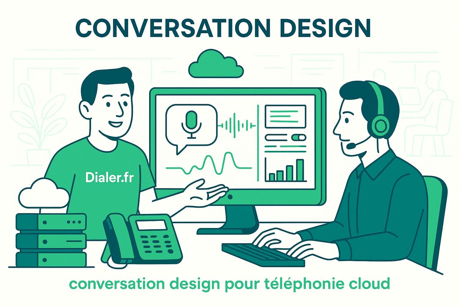 découvrez les meilleures pratiques pour réussir le conversation design en téléphonie grâce à l'intelligence artificielle et améliorer l'expérience utilisateur.