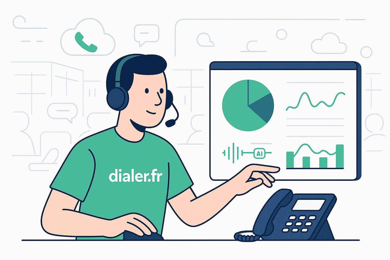 Les meilleures solutions ia pour la transcription d’appels en français
