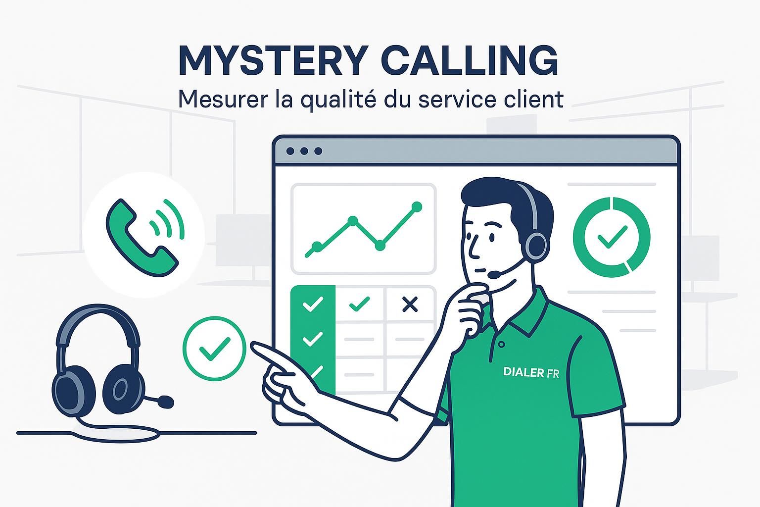 découvrez comment évaluer efficacement un centre d'appel grâce au mystery calling : méthodes, astuces et conseils pour améliorer la qualité du service client.