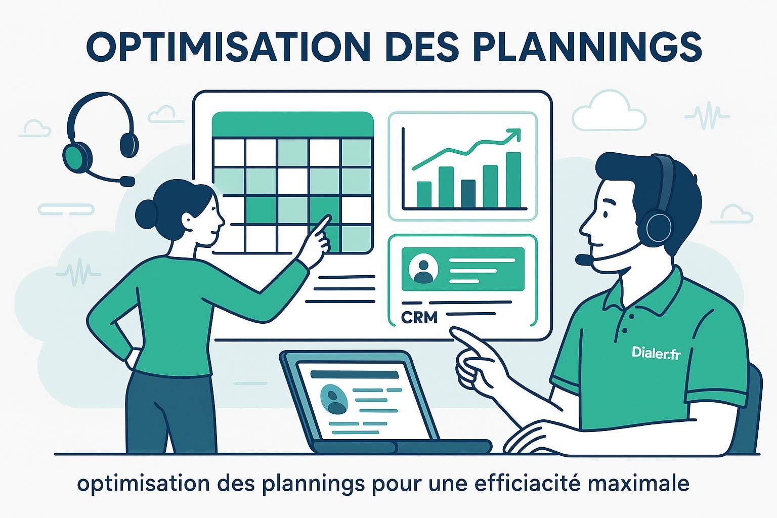 découvrez comment optimiser la planification des plannings dans un call center pour améliorer la productivité, réduire les coûts et gagner en efficacité opérationnelle.