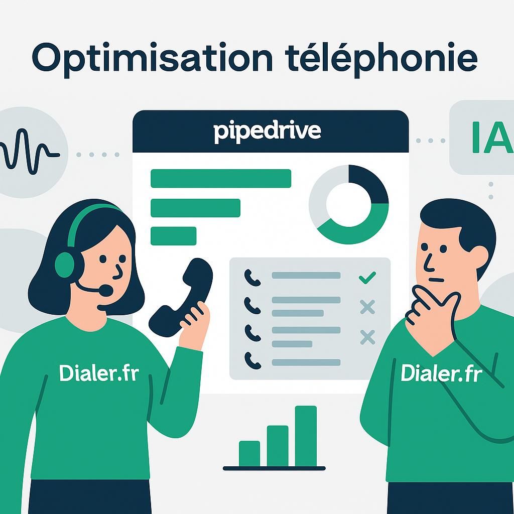 découvrez comment optimiser la téléphonie avec pipedrive pour améliorer la productivité des petites équipes commerciales et faciliter la gestion des appels.